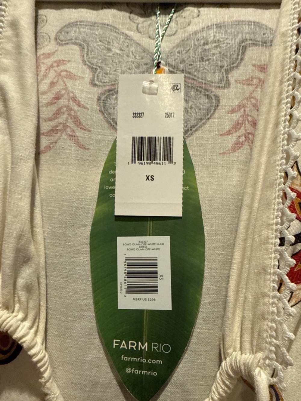 NWT Farm Rio Tropical Dress - Picture 2 of 3